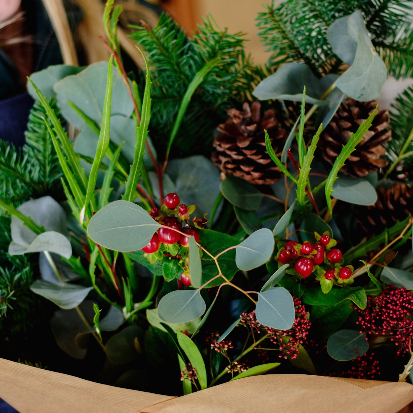 Christmas Foliage Bouquet