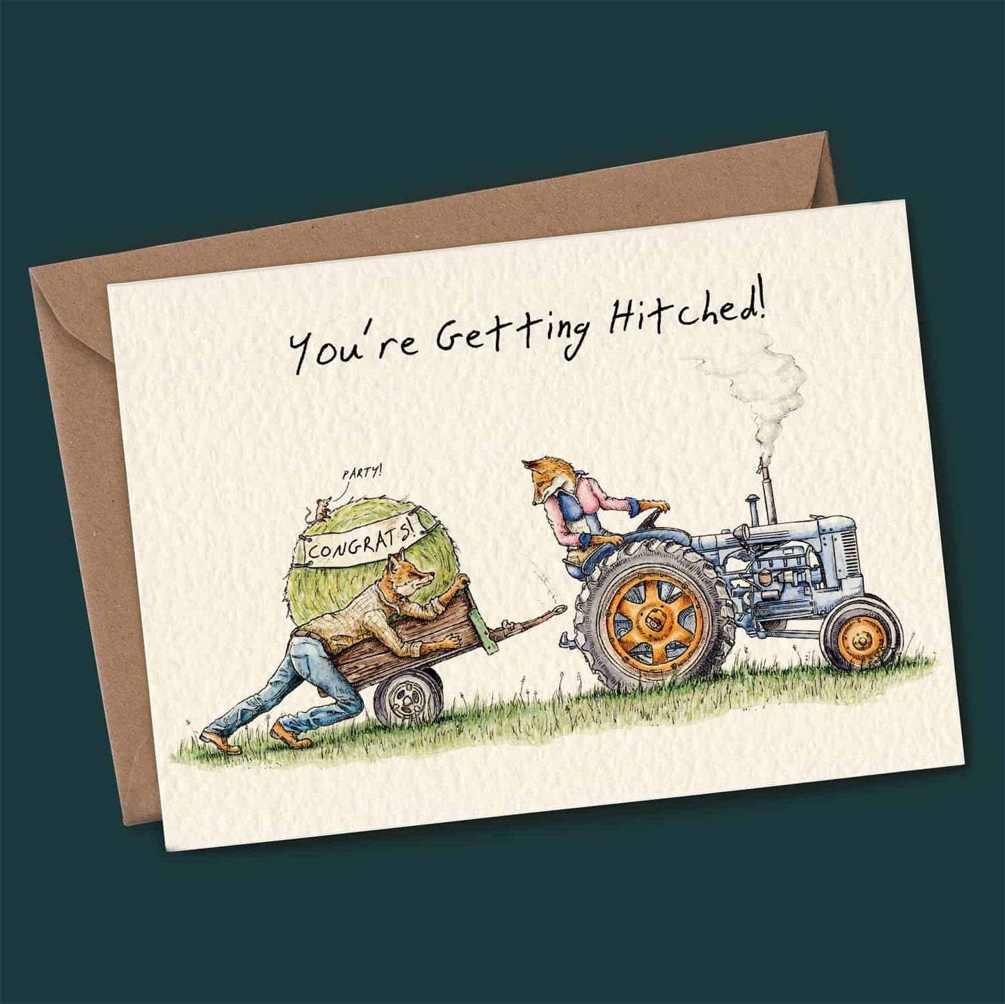 Getting Hitched Card