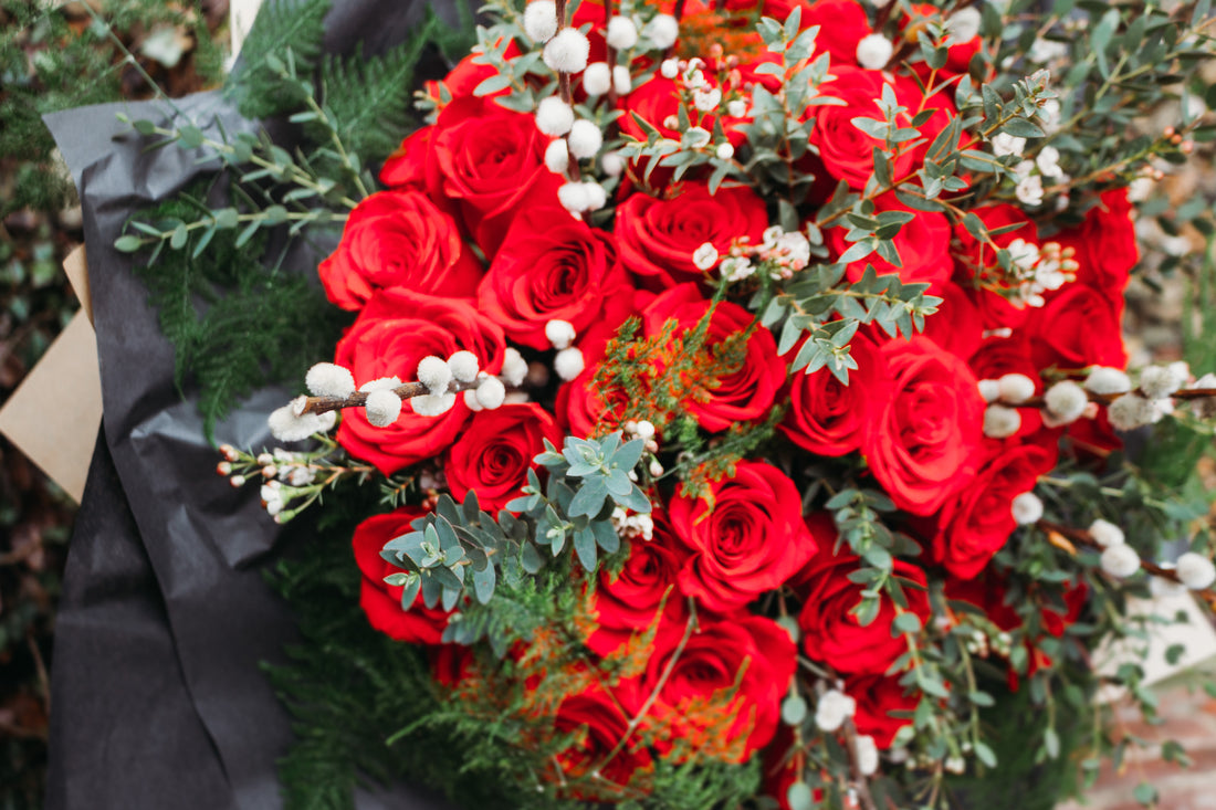 Valentines Day Flowers in Ely Red Roses For Delivery Valentines Flowers By Post