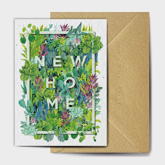 New Home Tropical Card
