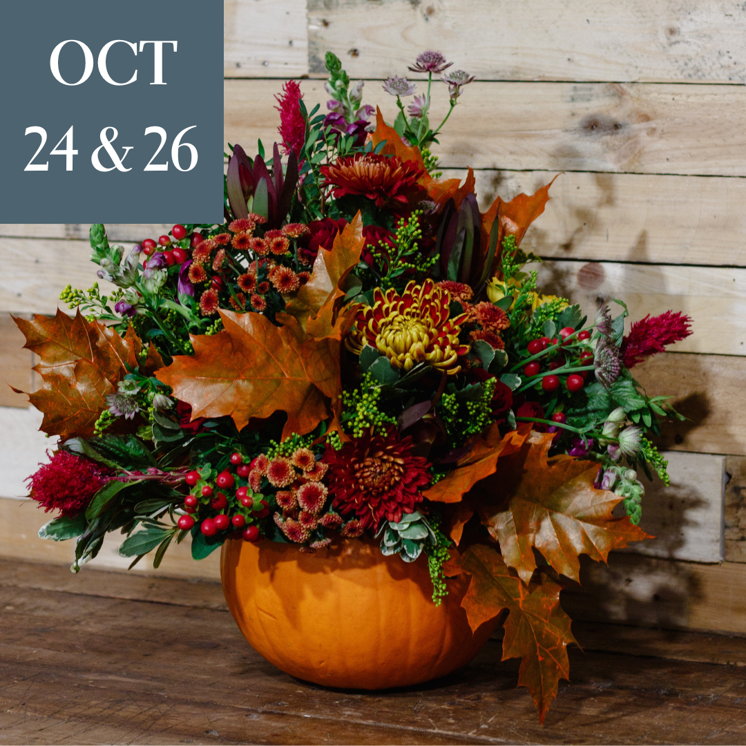 Floral Pumpkin Workshop