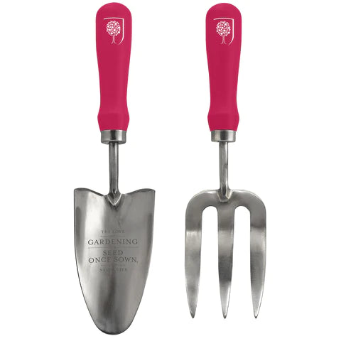 BB British Bloom Collection Trowel and Fork