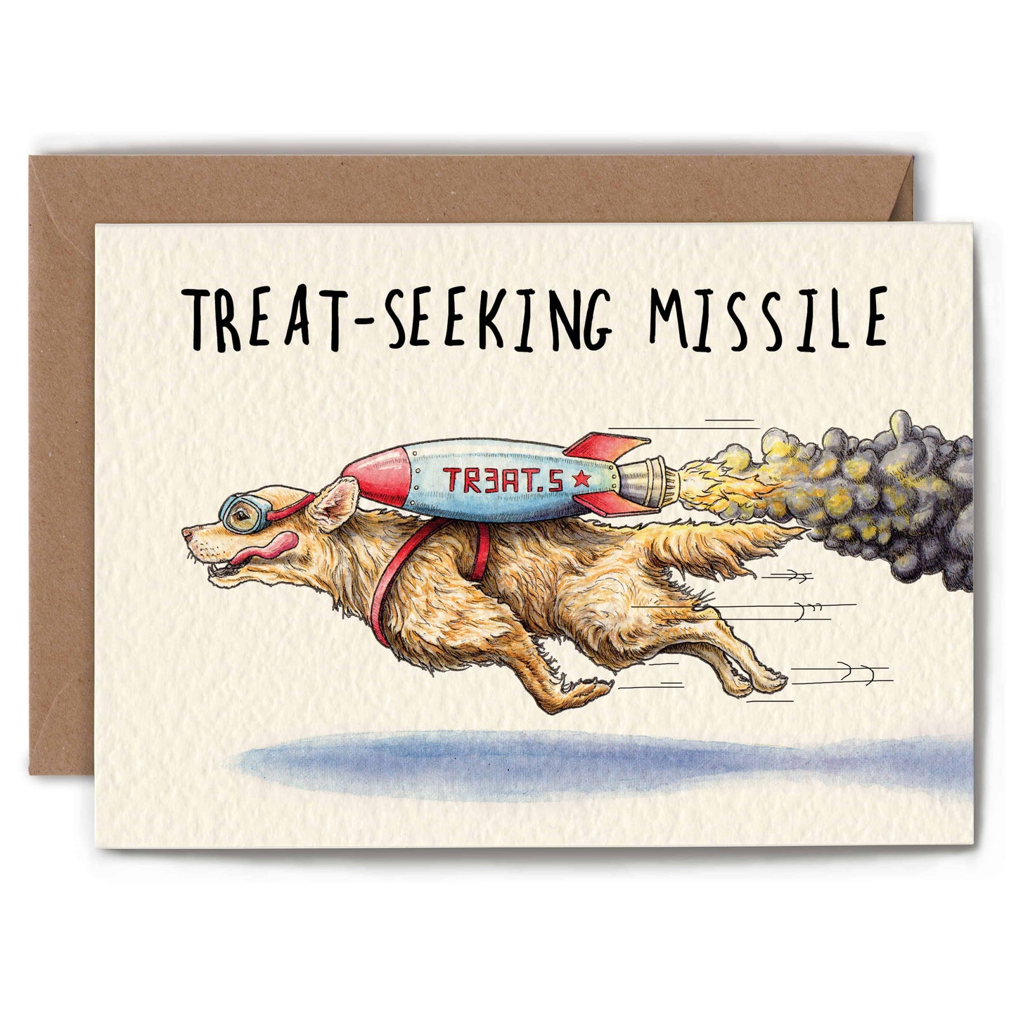 Treat Seeking Missile Card - Everyday Card