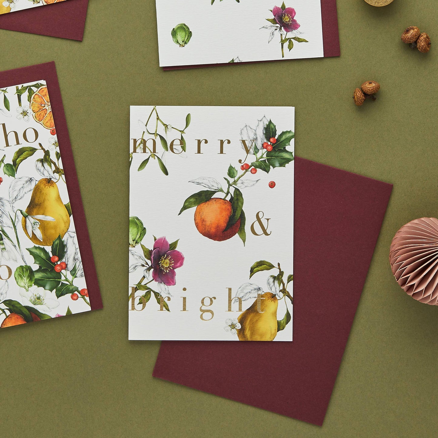 Catherine Lewis Design - Merry & Bright - 'Winter Decadence' - Card