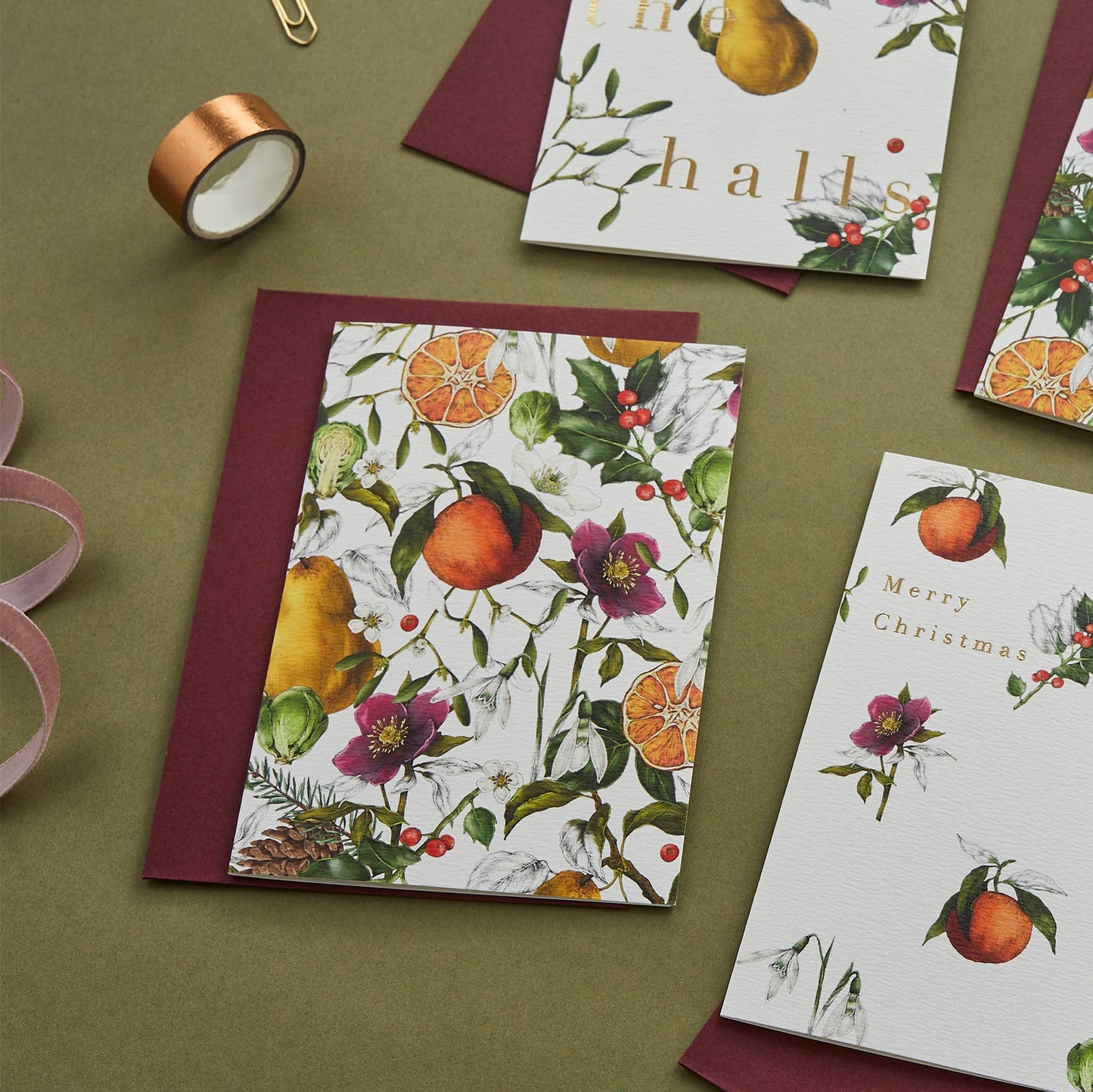 Catherine Lewis Design - 'Winter Decadence' Blank - Card