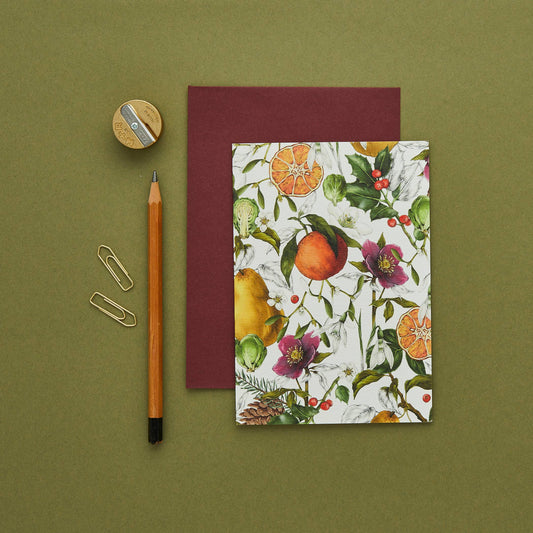Catherine Lewis Design - 'Winter Decadence' Blank - Card